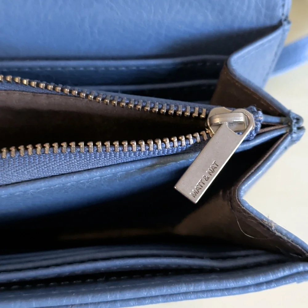 Matt & Nat Blue Crossbody Bag - Picture 11 of 11